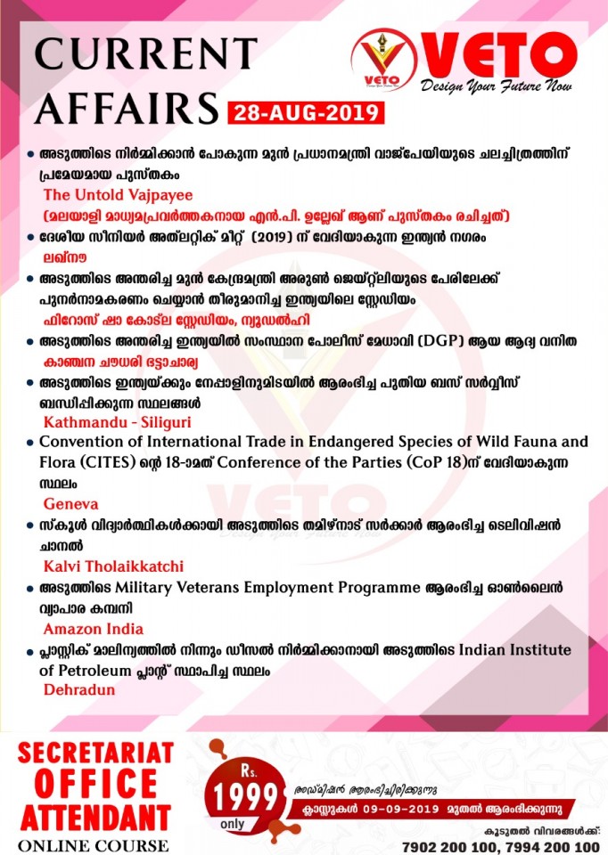 Current Affairs